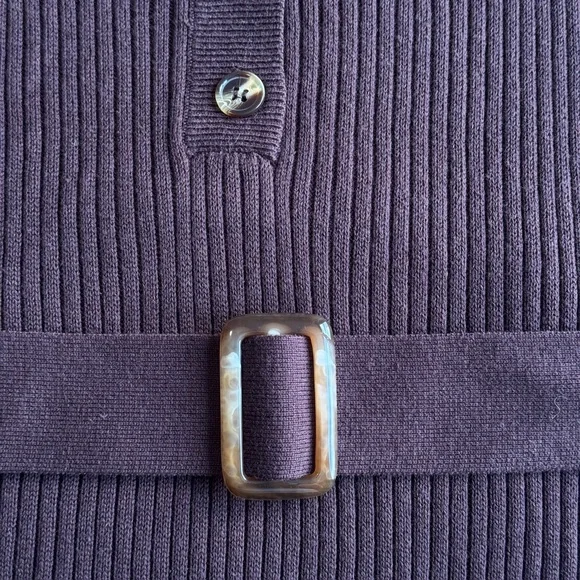 Song of Style Chocolate Brown Knit Dress - Picture 6 of 6